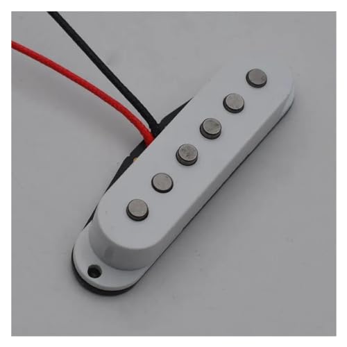 Single Coil Staggered Top Fiber Bobbin Pickup E-Gitarre Pickup Hals/Mitte/Steg 50/50/52 Mm e gitarren tonabnehmer (Color : 50mm (Neck))