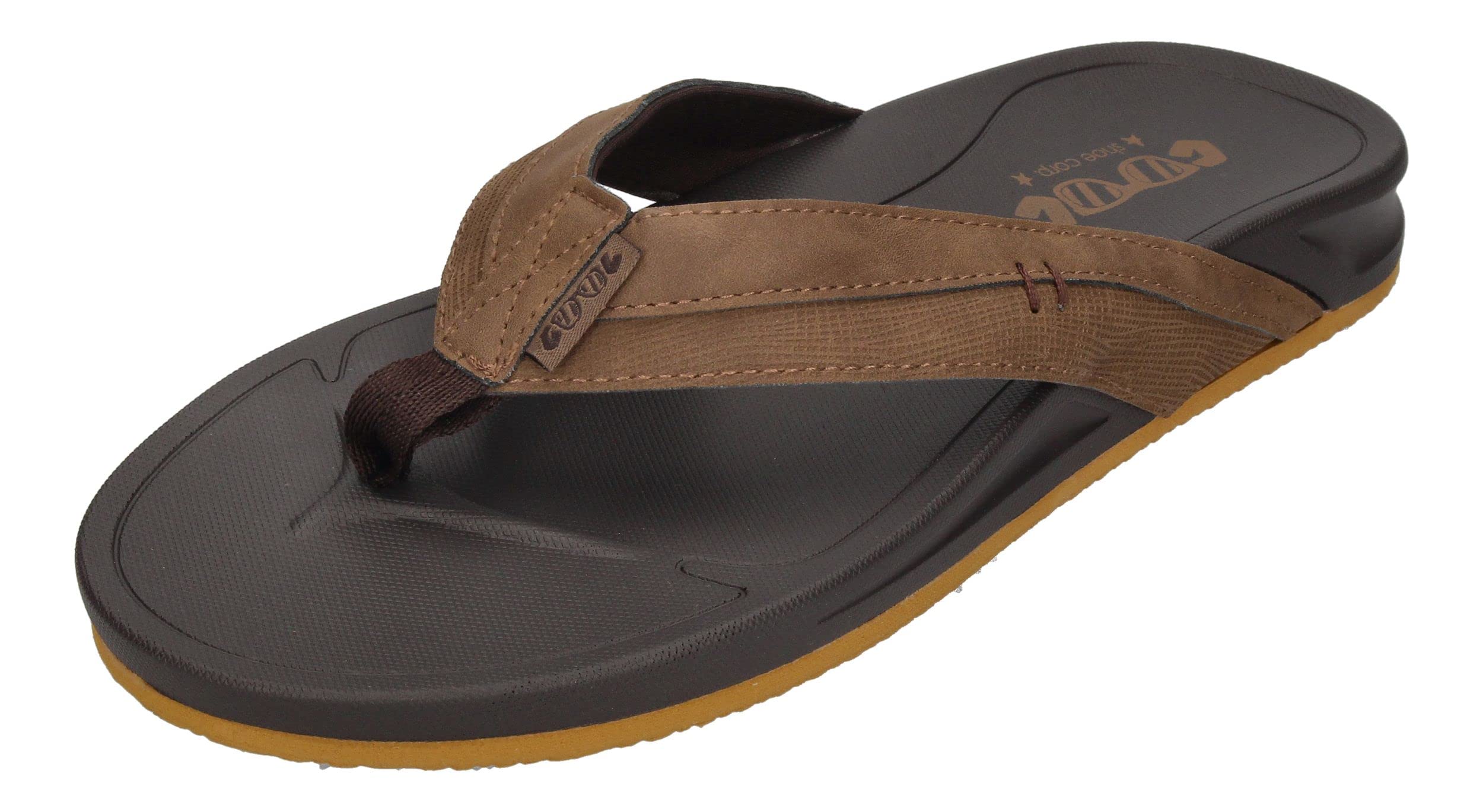 Cool shoe Herren Swap Flipflop, braun, 42 EU