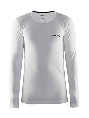 Craft Herren Unterwäsche Active Comfort RN LS M, White, XL