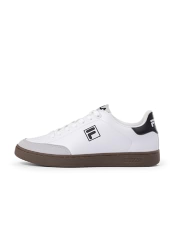 FILA Herren COURTBAY Sneaker, White-Black, 47 EU