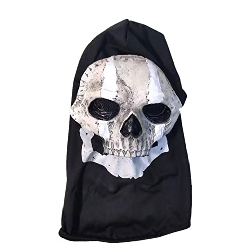 Avejjbaey Halloween-Totenkopf-Horror-Aufführungen, Ornament-Zubehör für Hochzeit, Geburtstag, Urlaub, Aufführungen, gruseliger Totenkopf