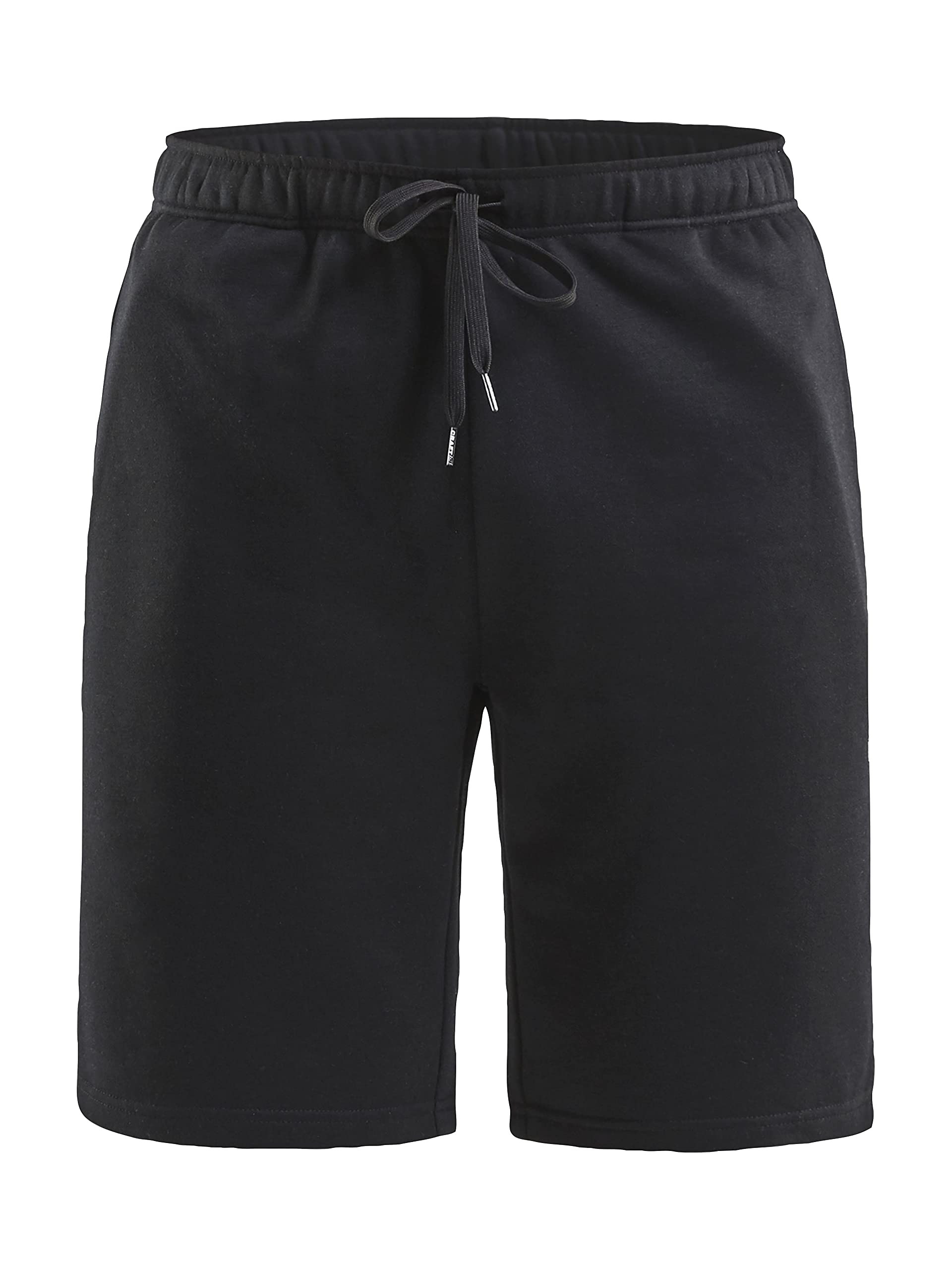 Craft Community Herren Sweatshorts | Größe 3XL | Schwarz | Trainingshose | Jogginghose | Sporthose | Freizeithose | 40°C Wäsche | Mikrofaser-Baumwolle-Mix | Kurze Hose