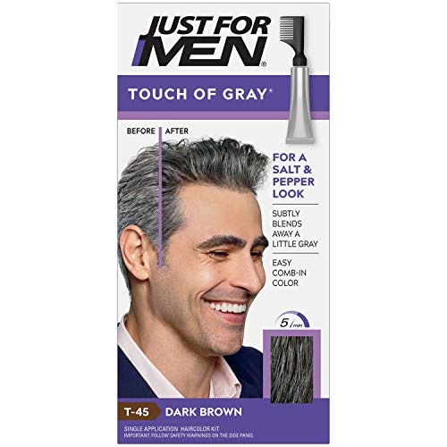 Just for Men JUST FOR MEN Touch of Grey Haarkur T-45 Dark Brown, 1 Stück (4 Stück)