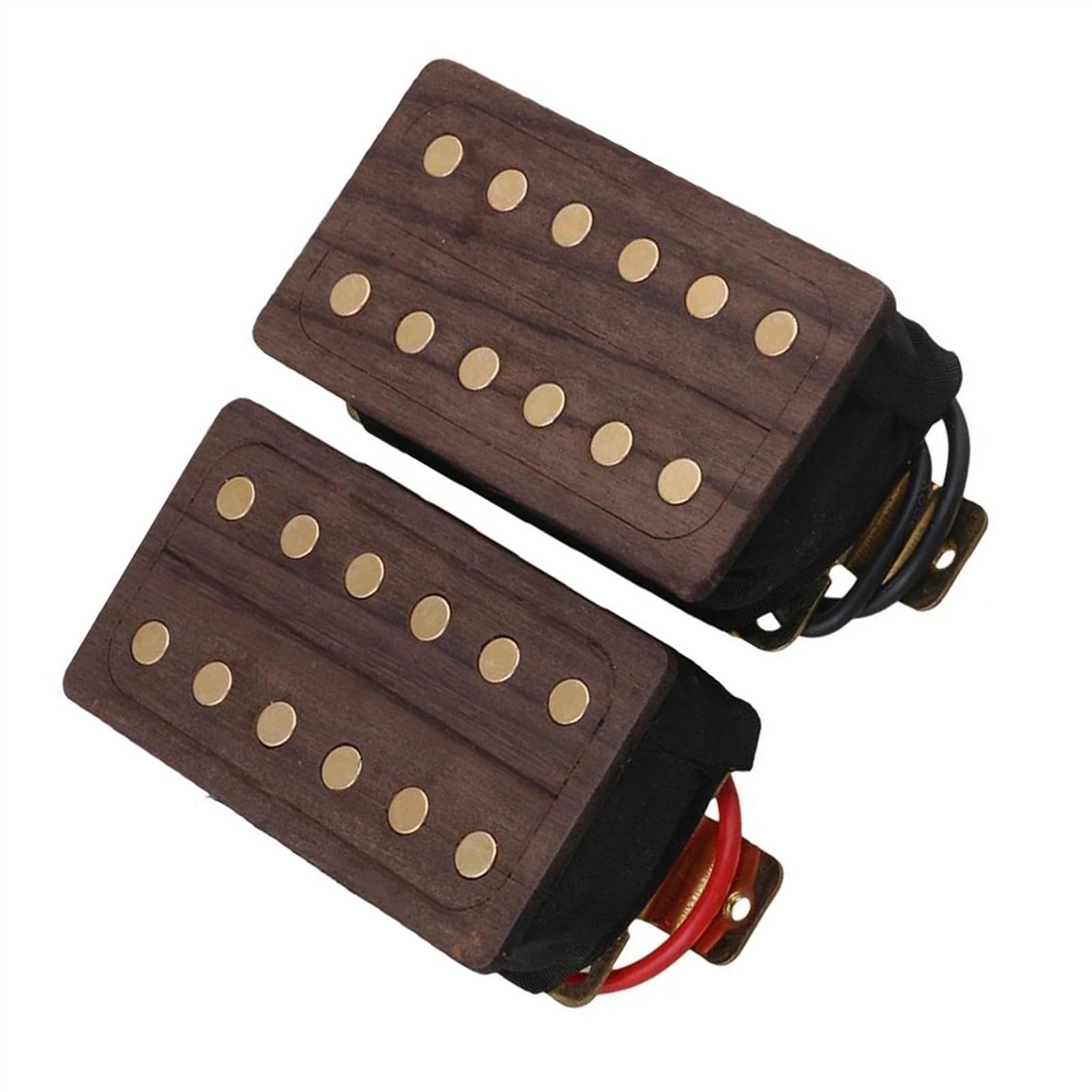 Exquisite Palisander E-Gitarre Humbucker Pickups Gitarrenteile mit Schraube Single-Coil-Tonabnehmer