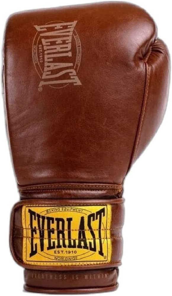 Everlast Unisex- Erwachsene Boxhandschuhe 1910 Sparring Glove Trainingshandschuhe,Braun, 16oz