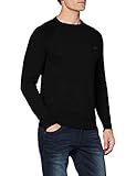 Merc Herren Berty Cashmere Blend Jumper mädchen Pullover, Negro (, L