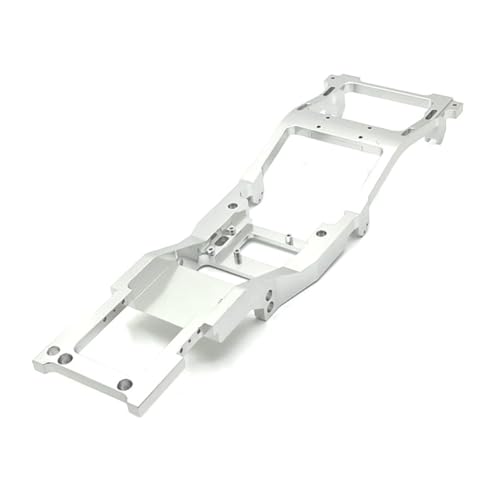 Pluuttiem MN82 LC79 RC Car Chassis Rahmen 1/12 RC Car Upgrade Teile Ersatzzubehör Silber