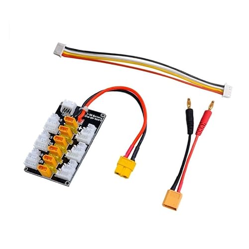 Rc 2-6S 2-8S T / XT60 / XT90 / XT30 /JST Lipo Batterie Parallel Lade Board for Imax B6 B6AC B8 Schnell Ladung for Rc Modelle (Color : XT30 XT60)