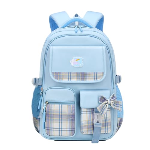 Cartoon Bedruckter Schulrucksack Große Kapazität Lastreduzierender Kinderrucksack Atmungsaktiver Schmutzabweisender Tagesrucksack