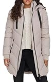 JdY Damen JDYSKYLAR Padded Hood Jacket OTW NOOS Jacke, Chateau Gray/Detail:Black, M