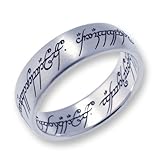 Herr der Ringe Schmuck by Schumann Design Der eine Ring Edelstahl matt Rg 50 1001-050