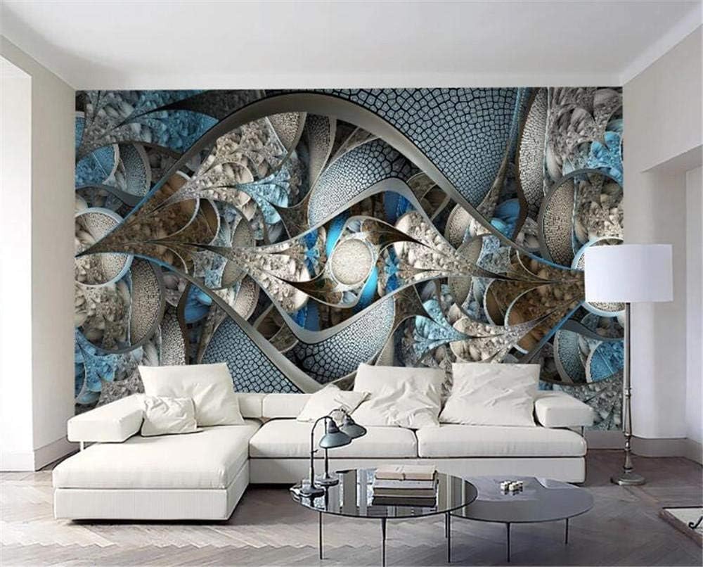 Abstrakte Geometrische Patterns 3D Tapete Poster Restaurant Schlafzimmer Wohnzimmer Sofa TV Dekorative Wand-430cm×300cm