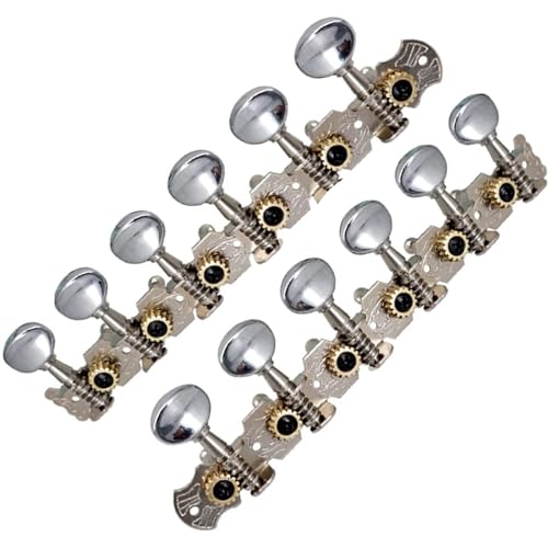 Strings Tuning Pegs Mechaniken Für Gitarre 12-saitige Akustikgitarren-Kopfplatte Ersatzteile Gitarren-Stimmstifte Stimmgerät