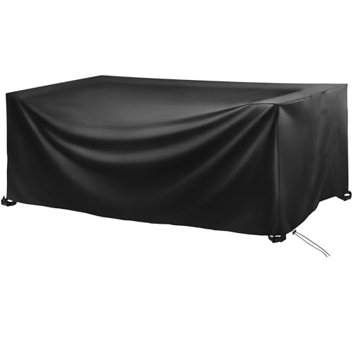 HOLEILUCK Abdeckung Für Gartenmöbel Abdeckplane Gartenmöbel Wasserdicht-Gartensofa Abdeckung 180x80x105cm Winddicht Uv-Beständiges-420d Oxford Gewebe Schutzhülle-Abdeckhauben Balkonmöbel Abdeckung