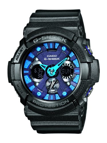 Casio Herren-Armbanduhr XL Analog Quarz Resin GA-200SH-2AER