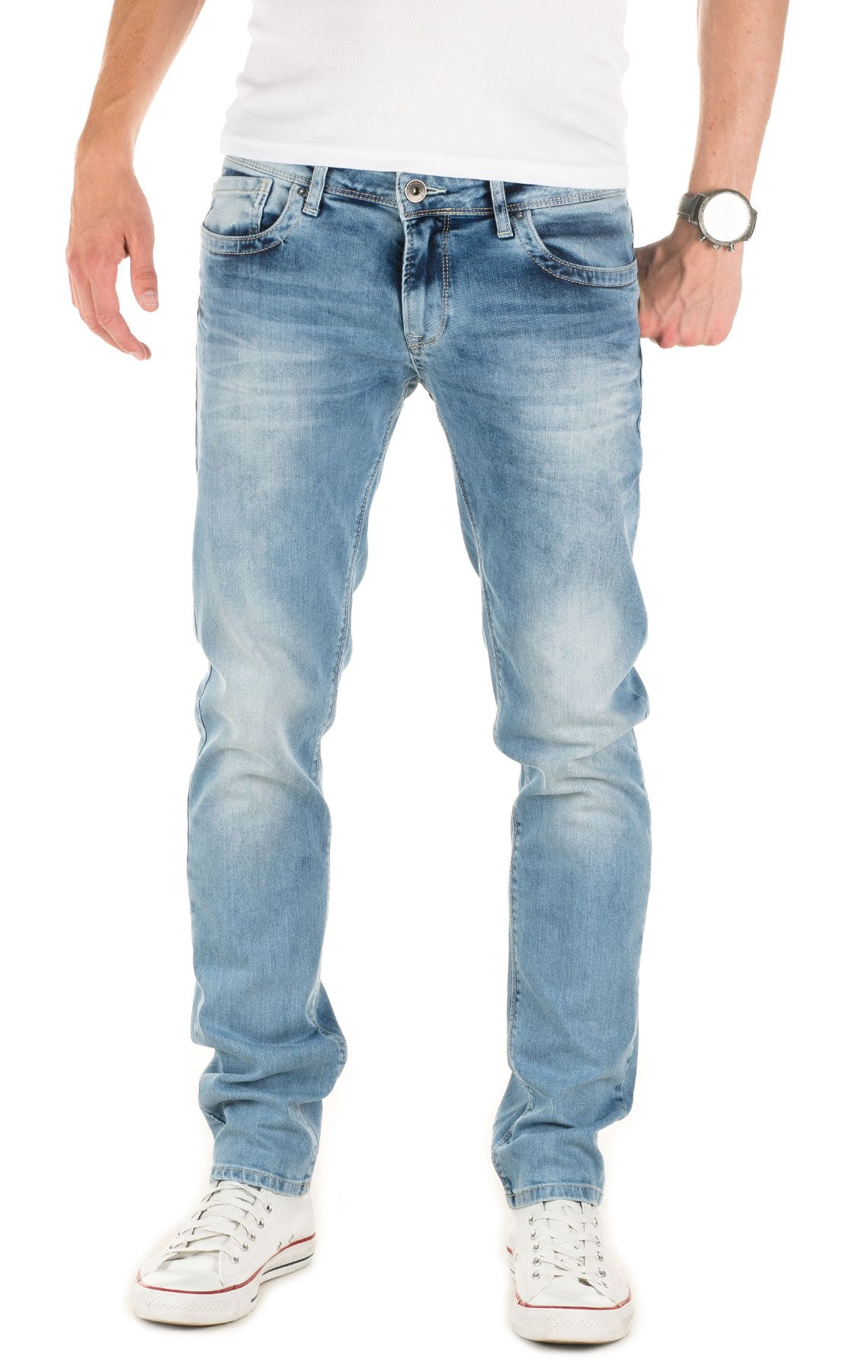 WOTEGA Herren Jeans Ivern Slim, Blau (Forever Blue 164019), W29/L34