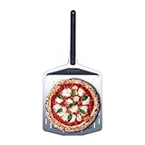 Ooni perforierte Pizzaschaufel 30 cm – Aluminium-Pizzaschieber mit langem Griff – Pizzaschaufel zum Schieben, Wenden und Herausnehmen von Pizzen – Ooni Zubehör