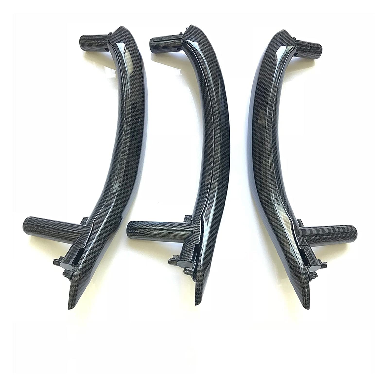 DOFABI Verbesserter linker und rechter Carbonfaser-Innentürgriff mit Verkleidungssatz, for, for X5 X6 F15 F16 2014-2018 Türgriff(RHD Handle Set)