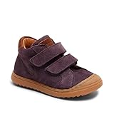 Bisgaard Kinder Lauflernschuhe Thor V Lila Velour/Nubuk