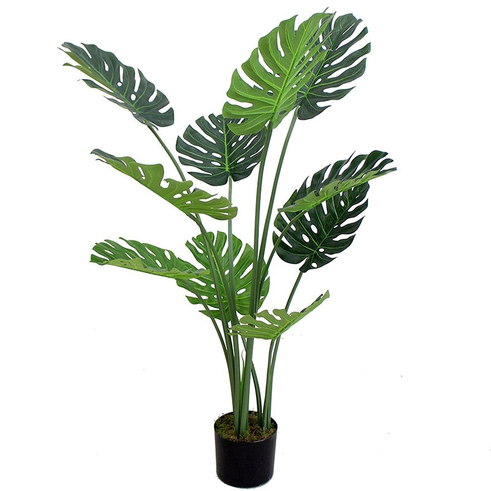 Leaf Realistische künstliche Monstera-Käsepflanze, 120 cm, AZ-Cheese