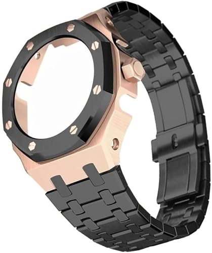 IOTUP Metall-Uhrenarmbandgehäuse für GA2100/GA-2110, Ersatz-Set, Edelstahl-Uhrenarmband-Lünette, Zubehör für Herren und Damen, GA2100/GA-2110 Uhren, Einheitsgröße, Achat