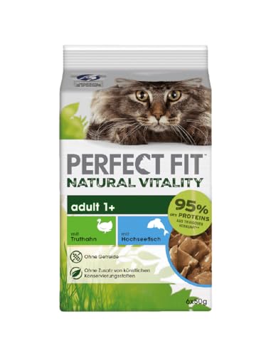 PerfectFit Natural Vitality Adult 1+ mit Truthahn | 36x 50g