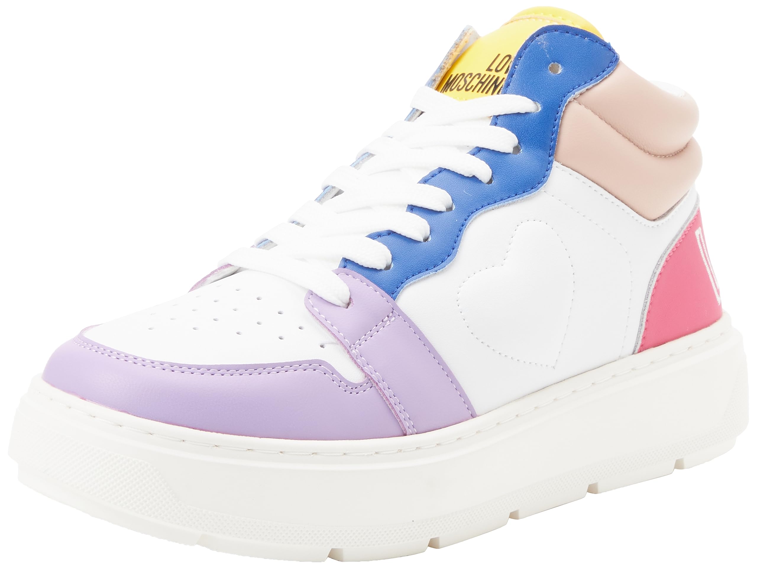 Love Moschino Damen Ja15234g1h Sneaker, Weiß, 41 EU