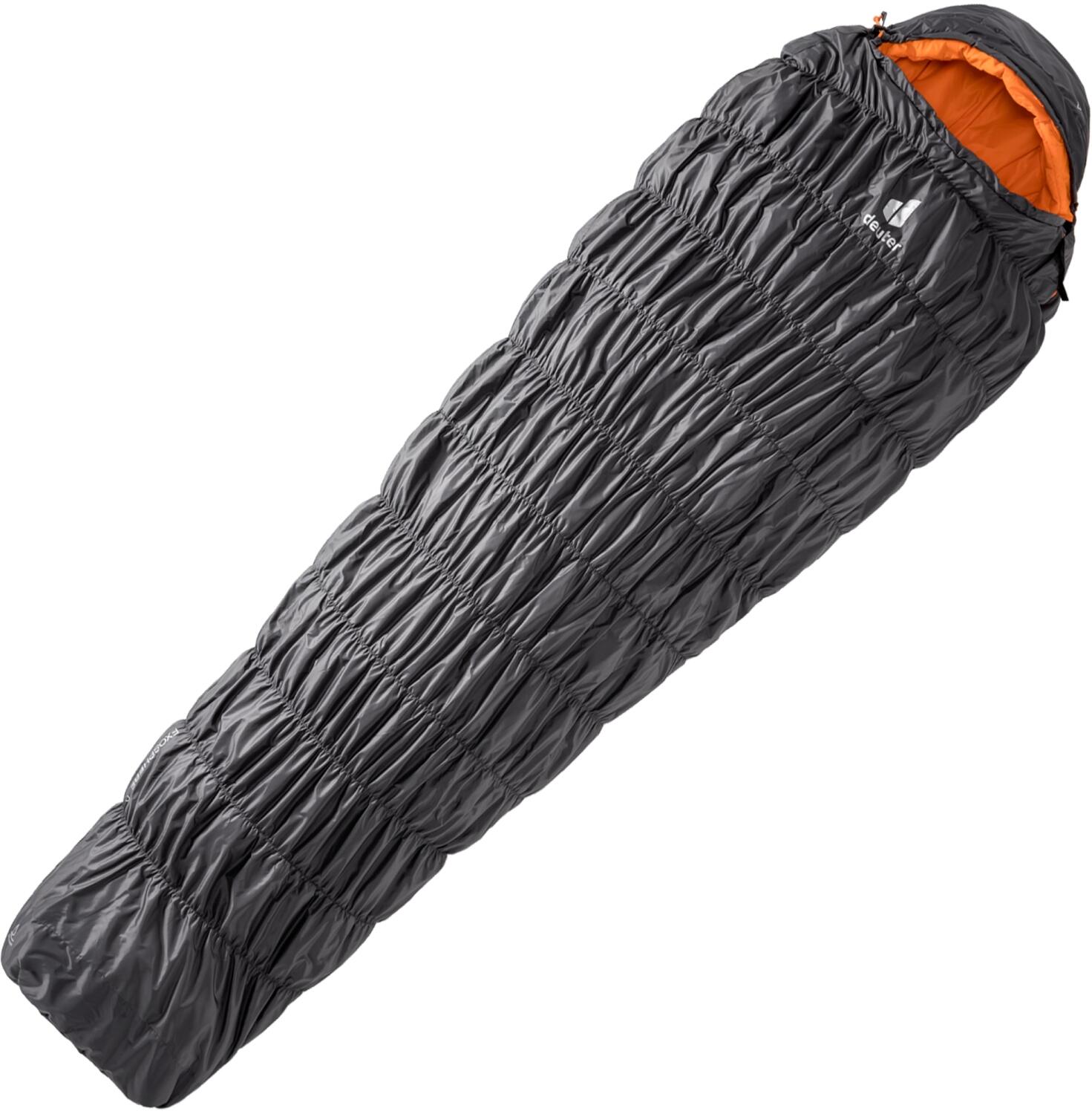 Deuter Exosphere 0&deg; Schlafsack SL Kunstfaser (4912 graphite/mango, 01 links)