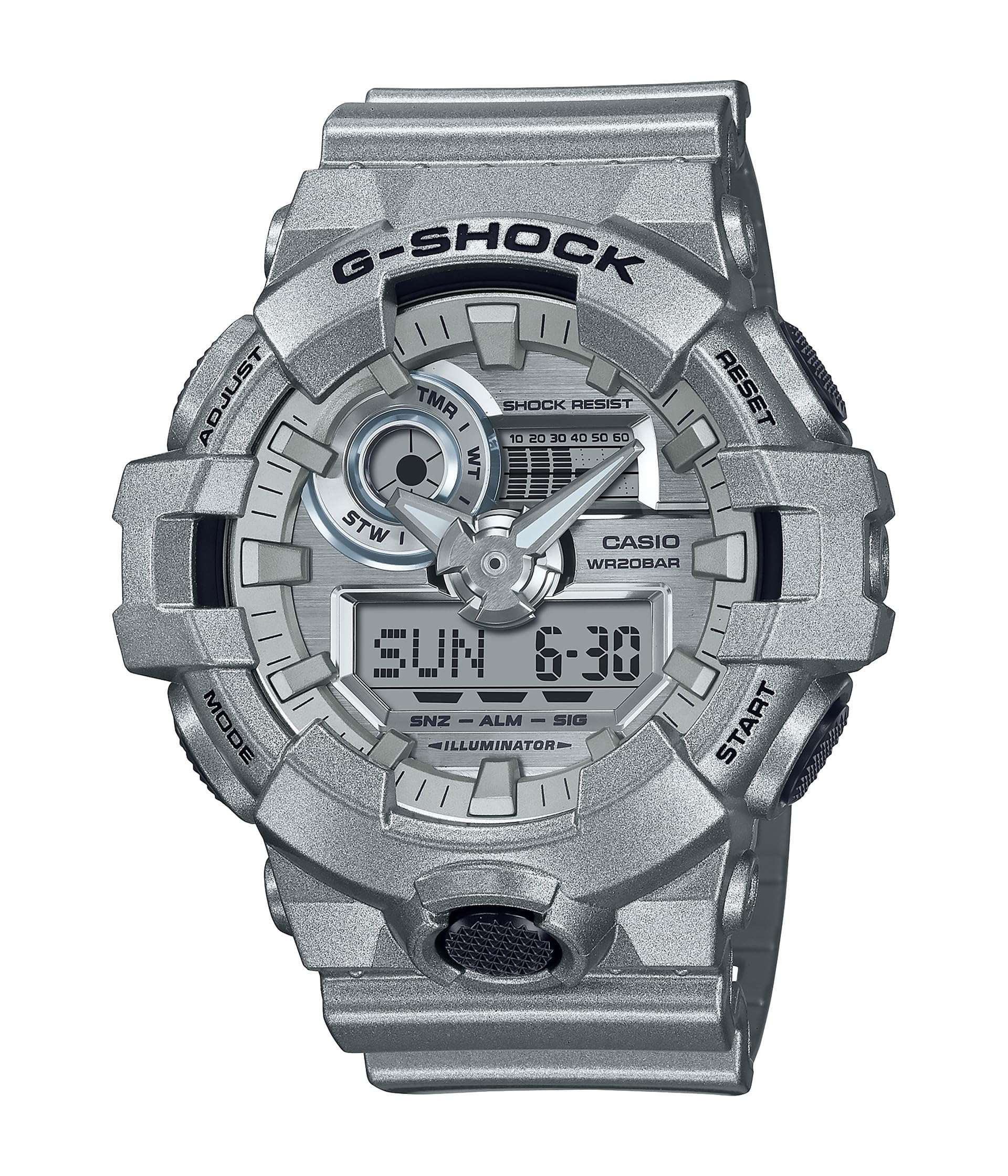 G-Shock GA700FF-8A Grau Einheitsgröße, Grau, One Size, GA700FF-8A