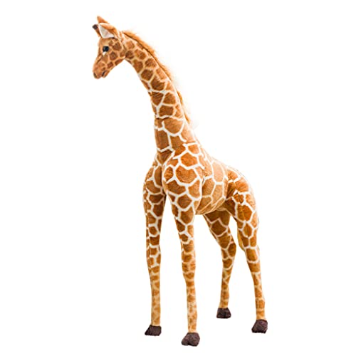 WELLDOER 23/31in Plüsch Spielzeug 3-D Giraffe Schlaf Wohnzimmer Neujahr Ornament Geburtstag Ornam