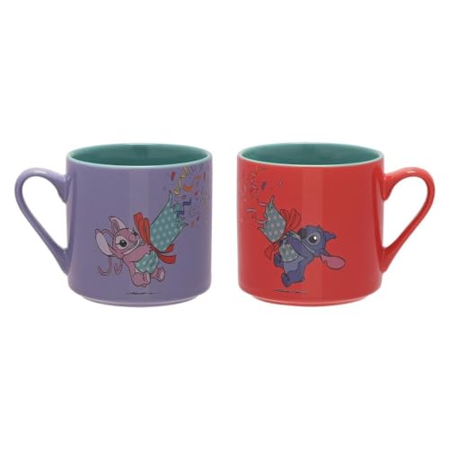 Disney Stitch Set mit 2 Tassen