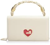 Love Moschino Damen BORSA A Mano, Weiß