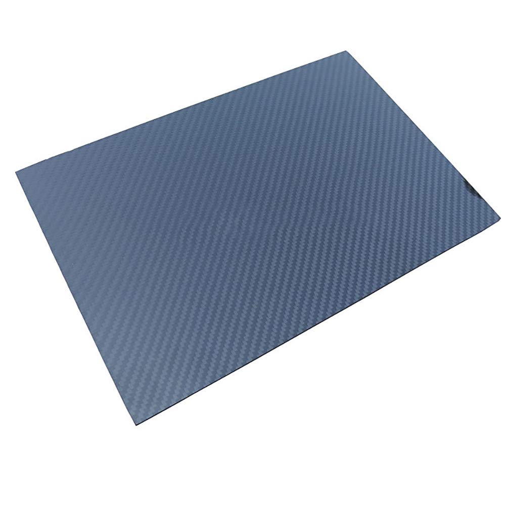 SOFIALXC Carbonfaserplatten Composites Platte 100% Vollcarbonplatte Twill, glänzende Oberfläche Blatt DIY Spielzeug Material Faserplatte für Modellbau-600x600mm-3mm