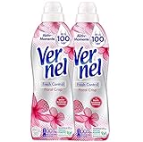 Vernel Fresh Control Floral Crisp, Weichspüler gegen schlechte Gerüche, 60 (2 x 30) Waschladungen