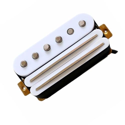 3-Spulen-Humbucker-Gitarren-Tonabnehmer in weißer Farbe mit geteiltem Ausgangsdraht für E-Gitarren-Tonabnehmer Single-Coil-Tonabnehmer