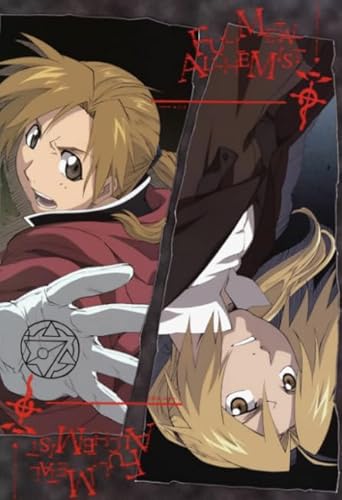 Hfmquisutron Jigsaw Puzzle 1000 Teile Abenteuer Fantasy Anime Charakter Edward.Elric Poster Aus Holz Geeignet Für Erwachsene Familienspiele Lernspielzeug Rg145Sm