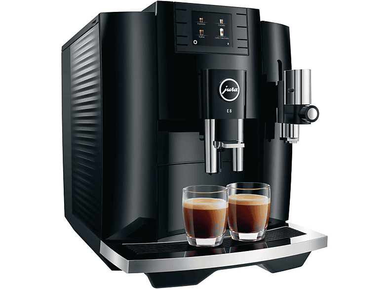 JURA E8 (EB) Kaffeevollautomat Piano Black