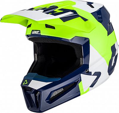 Leatt 2.5 Lime S23, Motocrosshelm