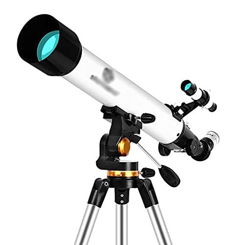 Tragbares Teleskop, 70 mm Öffnung, 700 mm astronomisches Brechungsteleskop, vollständig beschichtete Glasoptik mit Handy-Adapter, Handteleskop(