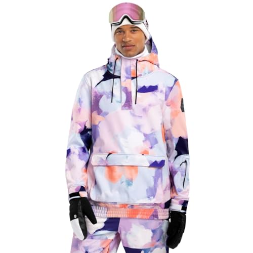 SIROKO - Snowboardjacke mit Kängurutasche W3 Halo - L - Mehrfarbig