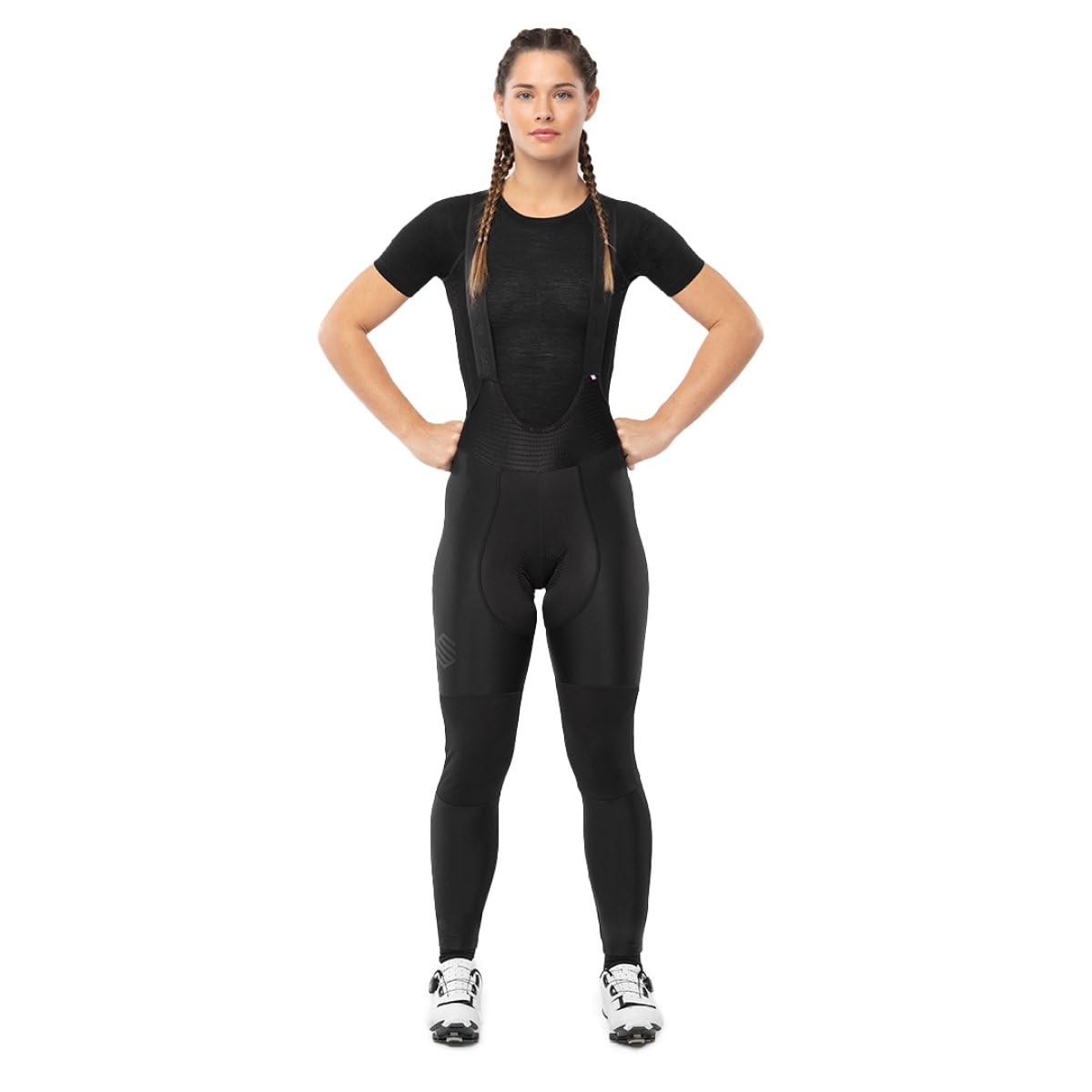 SIROKO - Winter Bib Tights für Damen SRX PRO Premier - M - Schwarz