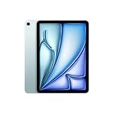 Apple 11" iPad Air (M2): Liquid Retina Display, 512 GB, 12 MP Querformat Frontkamera/12 MP Rückkamera, WLAN 6E und 5G Mobilfunk mit eSIM, Touch ID, Batterie für den ganzen Tag – Blau