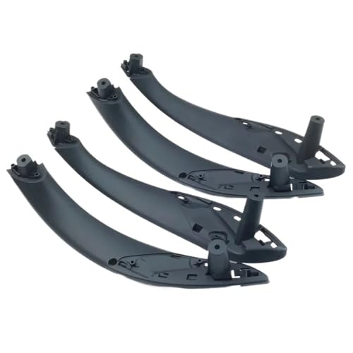 ZHjLut Auto Innentürgriffe Kompatibel mit 3er GT F34 für 4er F36 vorne hinten Links rechts Innentürgriff innen Zugverkleidung(Black 4pcs)