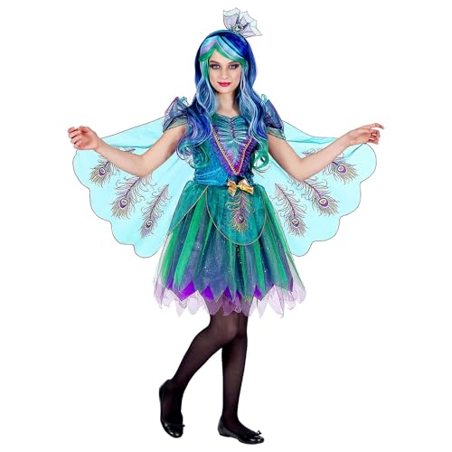 WIDMANN 06997 COSTUME VESTITO BAMBINA PAVONE C/VELI 8/10 #0699