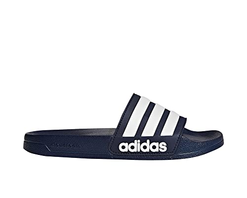 adidas Herren Cf Adilette Dusch-& Badeschuhe, Blau (Collegiate Navy/footwear White/collegiate Navy 0), 42 EU