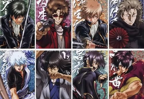 HfmQuisutron Jigsaw Puzzle 1000 Teile Klassisches Anime Gintama Poster Holz Buntes Geschicklichkeitsspiel Für Die Ganze Familie Erwachsene Vf205Za