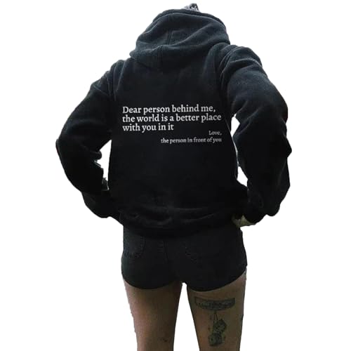 Dear Person Behind Me Hoodies, Beyond Hoodies You Are Enough Sweatshirt, Dear Person Behind Me' Sweatshirt (#2,XL)