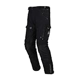 Modeka Panamericana 2 Motorrad Textilhose (Black,Short L)