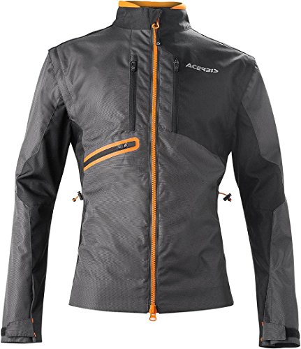 Jacke ENDURO-ONE SCHWARZ/ORANGE XXL