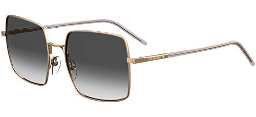 Love Moschino MOL022/S Rose Gold/Grey Shaded 56/18/140 Damen Sonnenbrillen